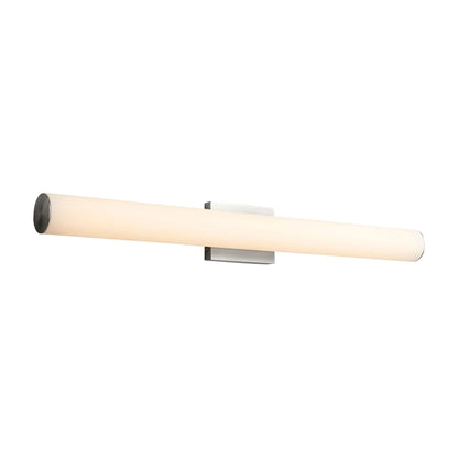 Fugit LED Bath Vanity Light in Satin Nickel (34.25-Inch).