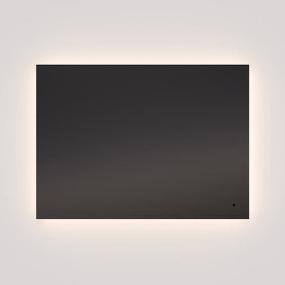 Galaxy Square LED Wall Mirror in Detail.
