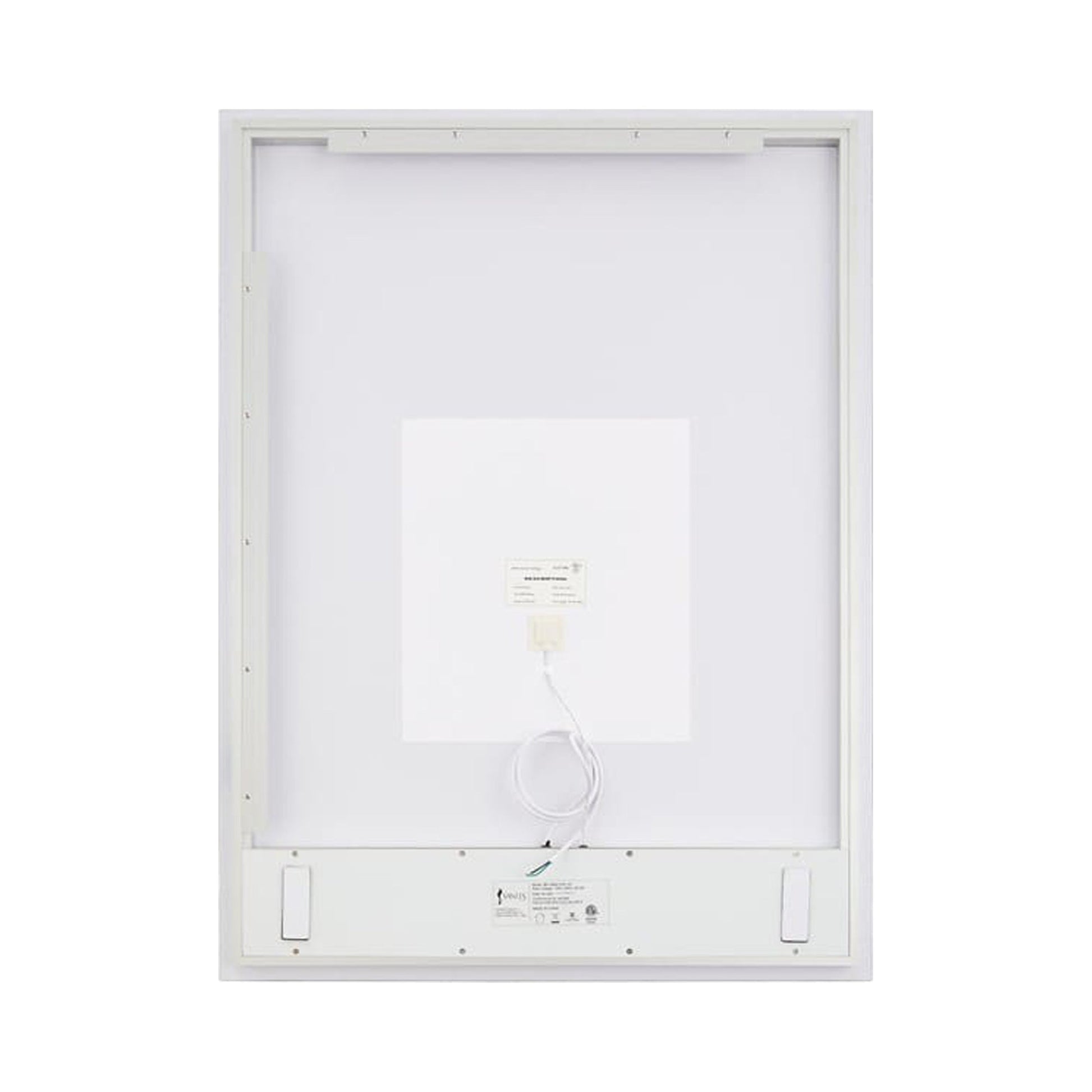 Galaxy Square LED Wall Mirror in Detail.