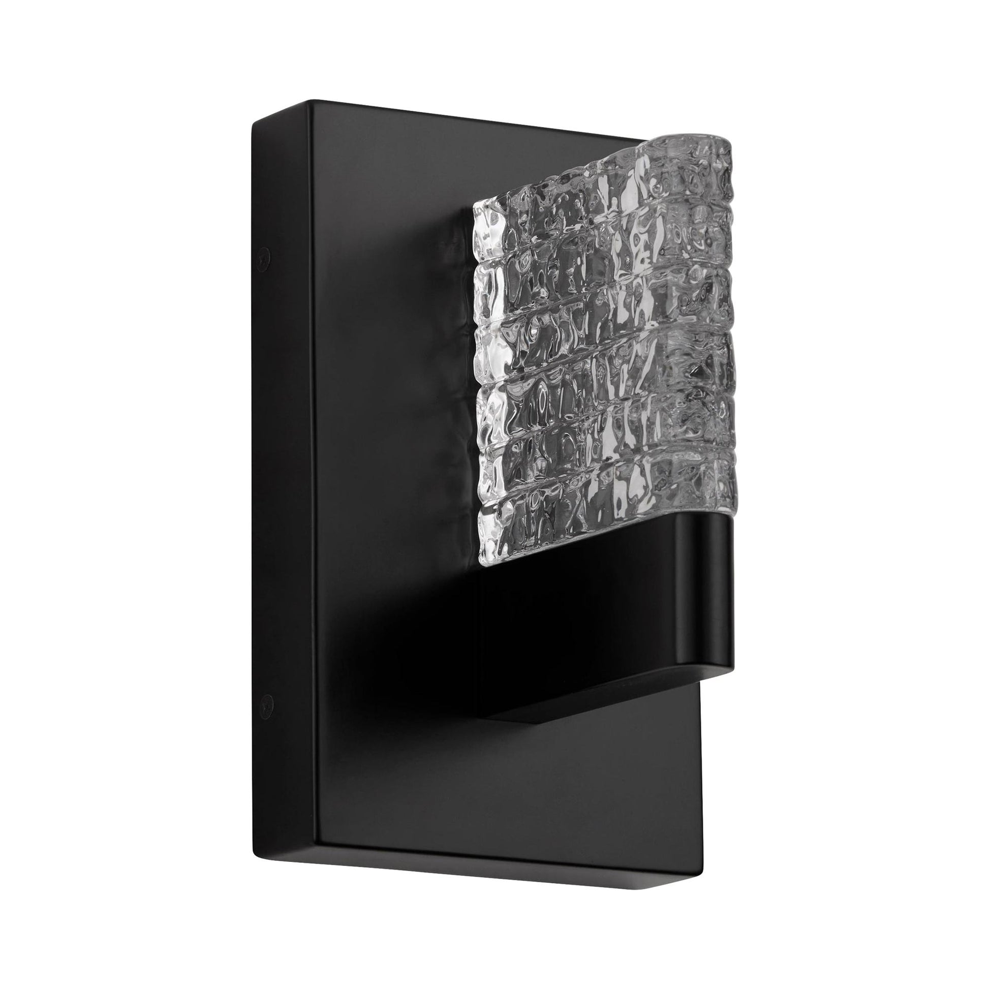 Gamma LED Wall Light in Black.
