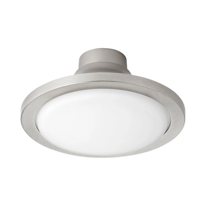Juno LED Fan Light Kit in Satin Nickel.