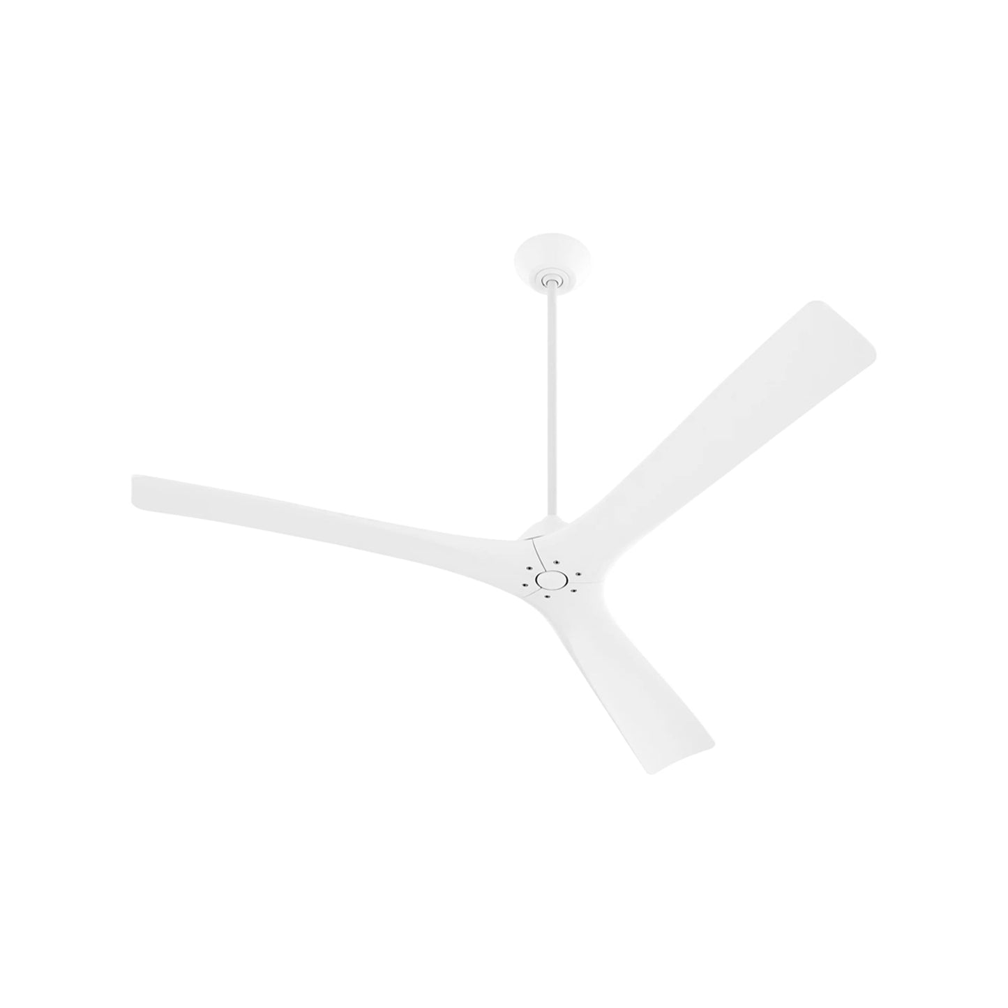 Mecca Ceiling Fan in White (64-Inch).