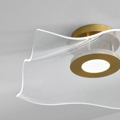 Medusa LED Flush Mount Ceiling Light in Detail.