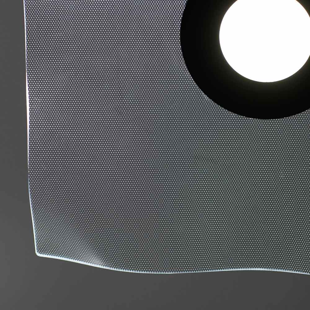 Medusa LED Flush Mount Ceiling Light in Detail.
