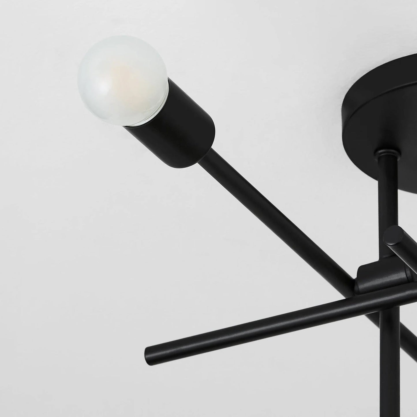 Mika Semi Flush Mount Ceiling Light in Detail.