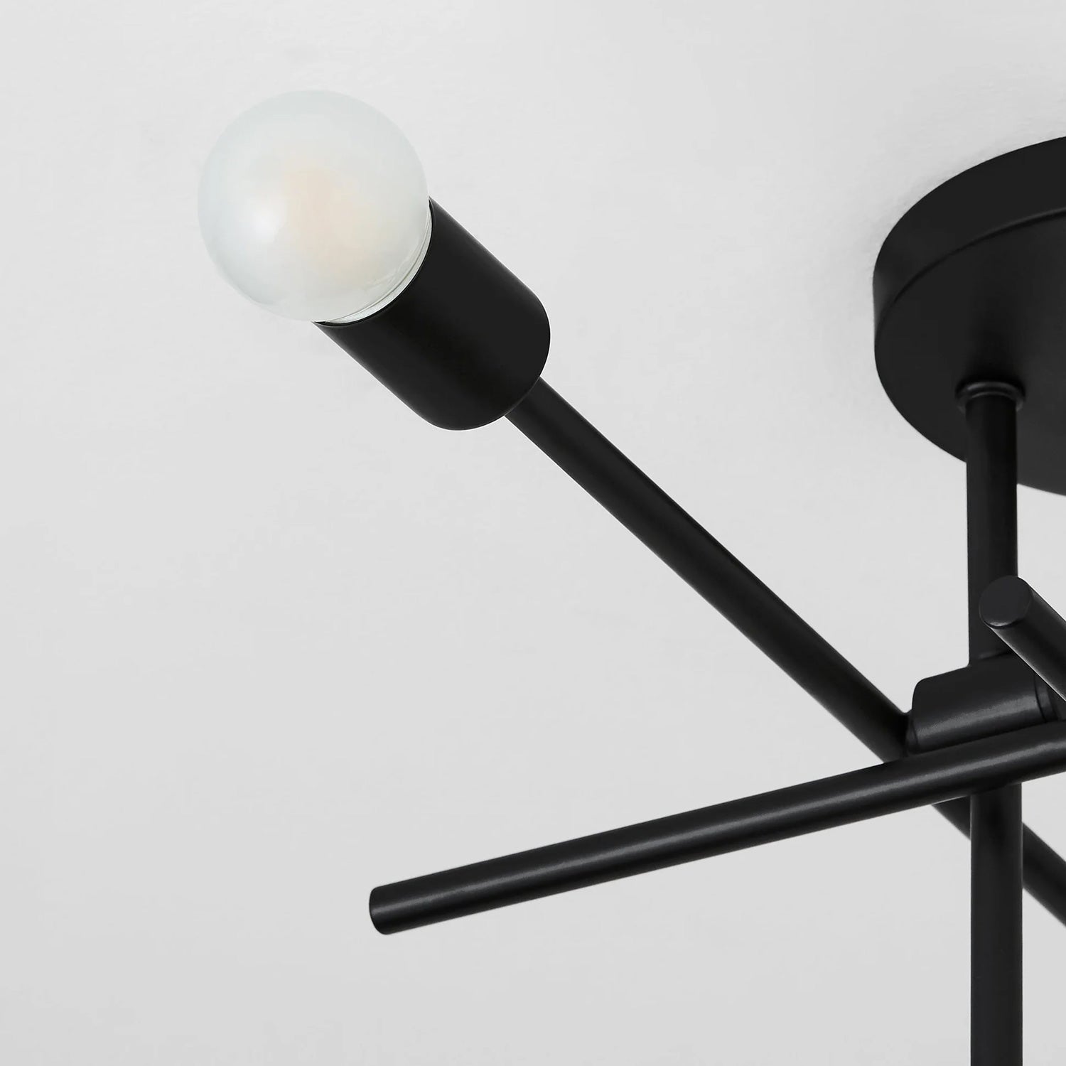 Mika Semi Flush Mount Ceiling Light in Detail.