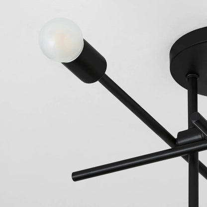 Mika Semi Flush Mount Ceiling Light in Detail.