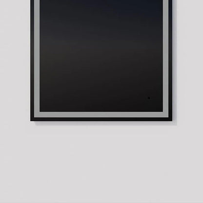 Mimic Rectangle LED Wall Mirror in Detail.