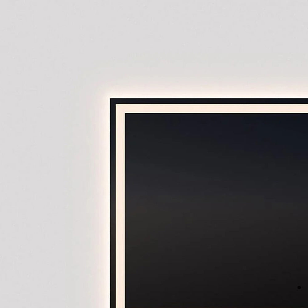 Mimic Rectangle LED Wall Mirror in Detail.