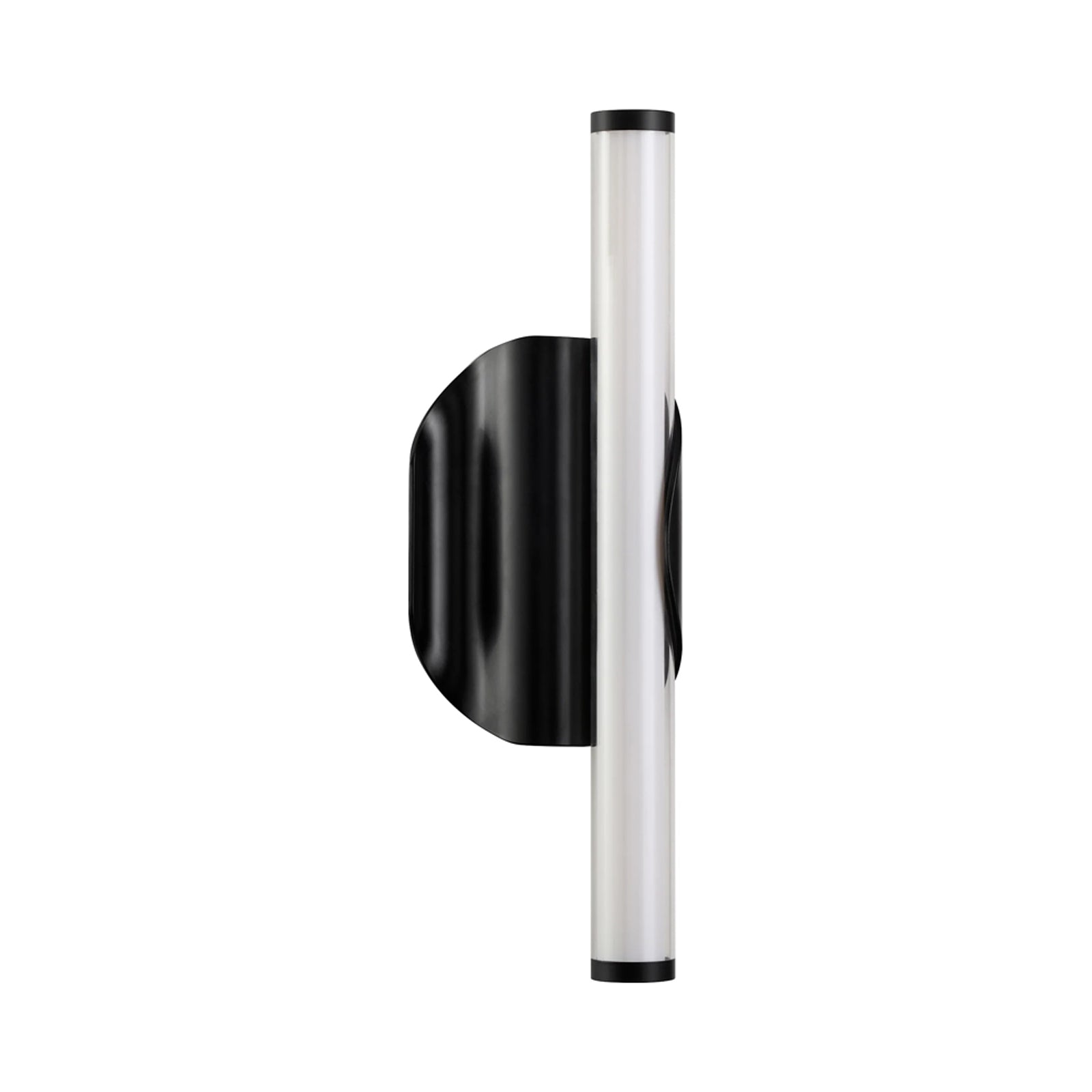 Ola LED Wall Light in Black.
