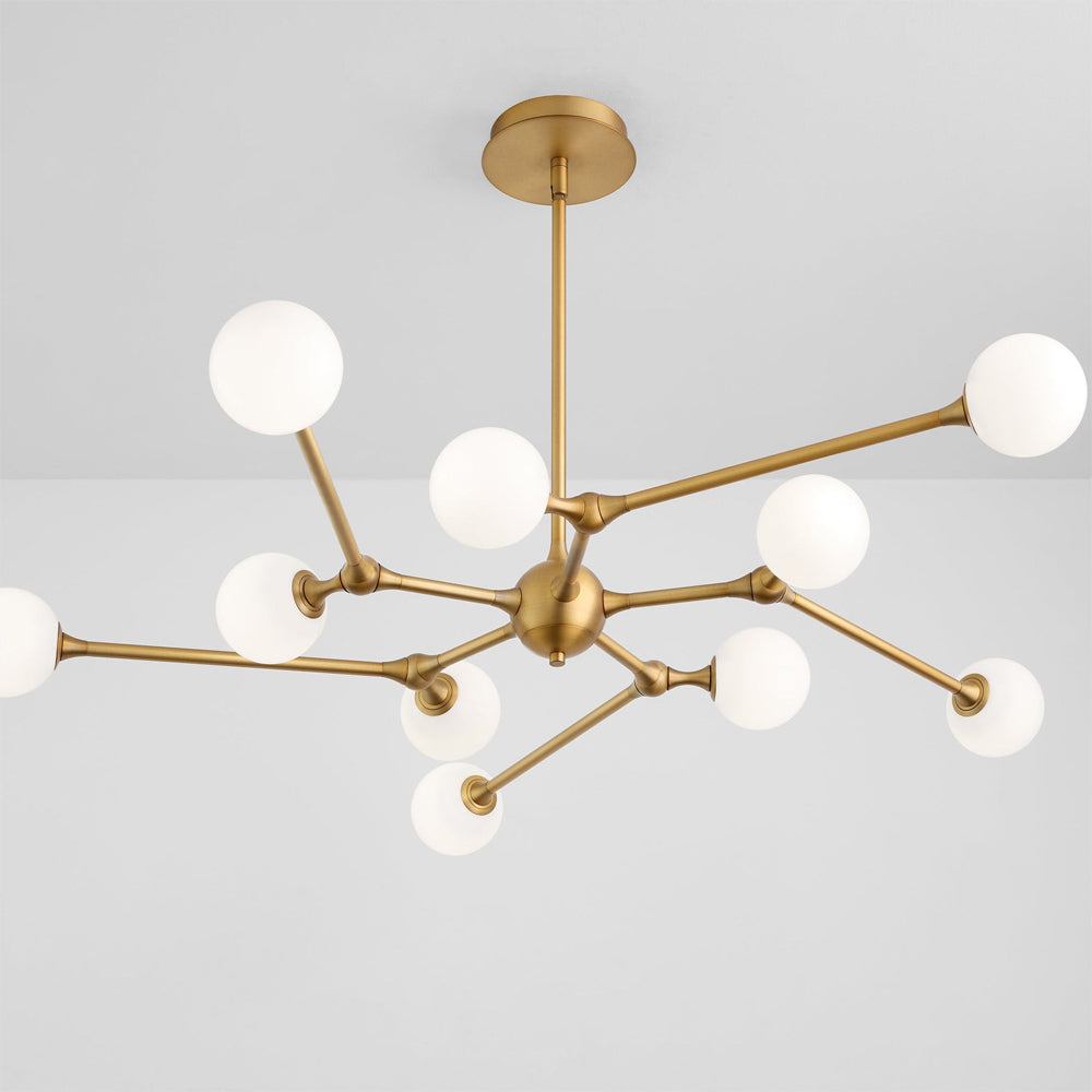 Orbe LED Chandelier in Detail.