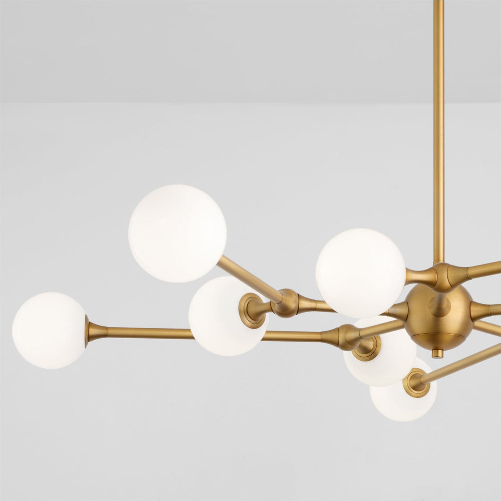 Orbe LED Chandelier in Detail.