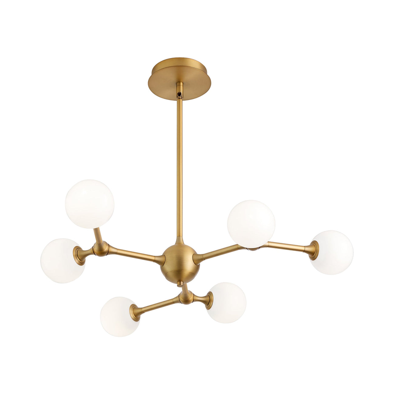Orbe LED Chandelier in Detail.