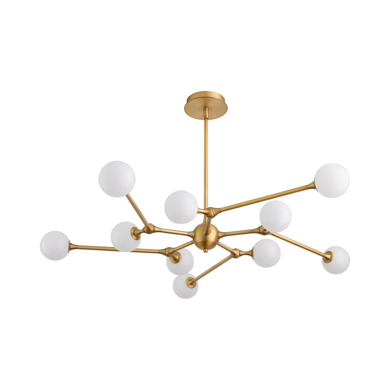 Orbe LED Chandelier in Detail.