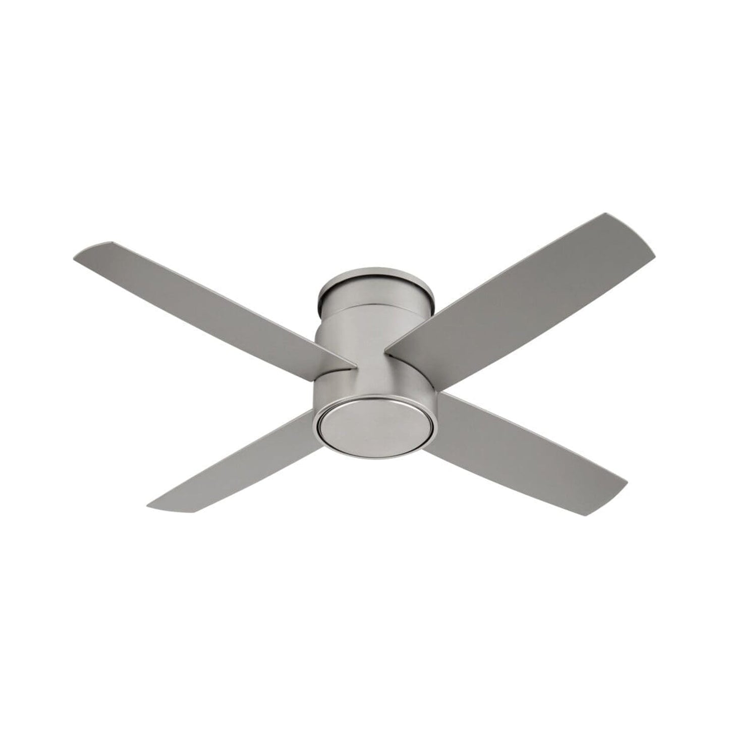 Oslo Flush Mount Ceiling Light in Satin Nickel (44-Inch).