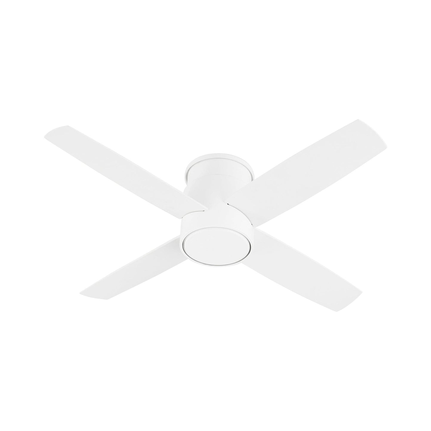 Oslo Flush Mount Ceiling Light in White (44-Inch).