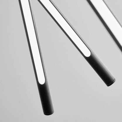 Palillos LED Multi Light Pendant Light in Detail.
