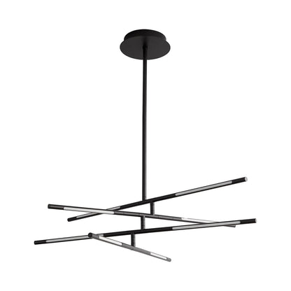 Palillos LED Pendant Light in Black.