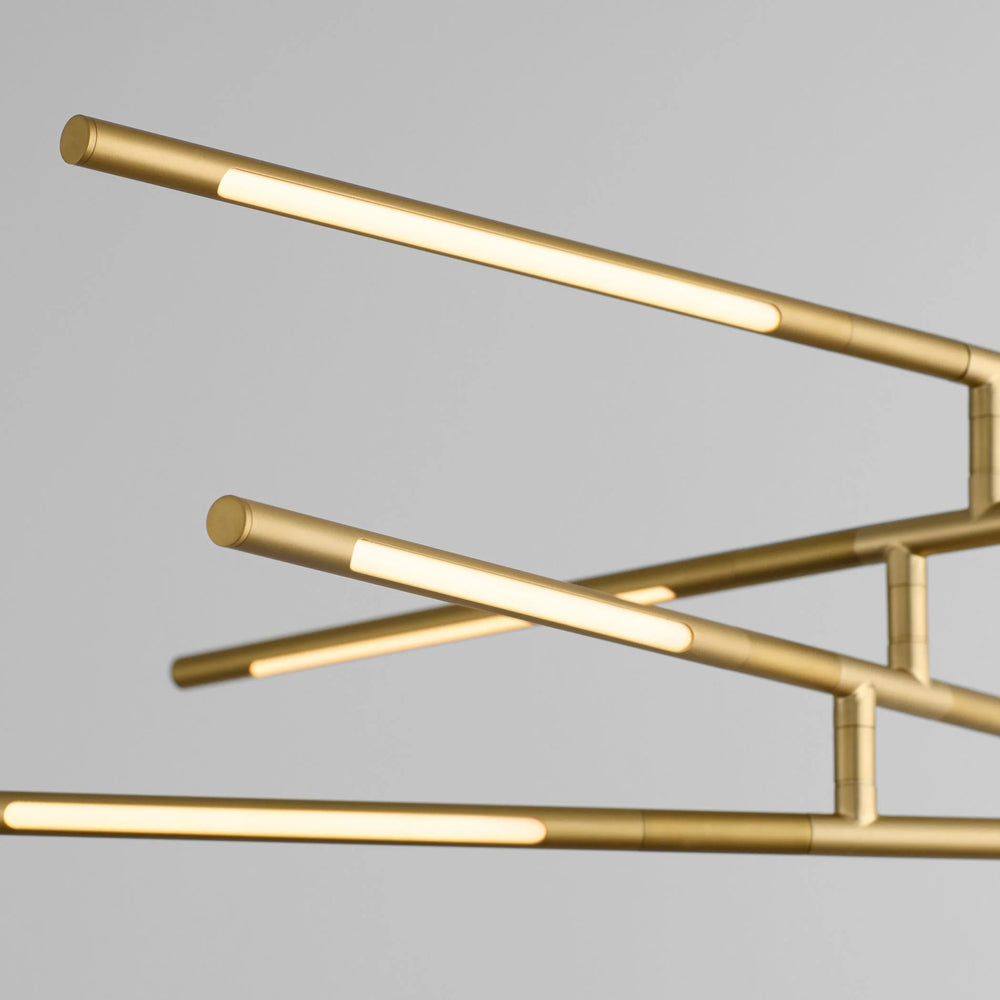 Palillos LED Pendant Light in Detail.