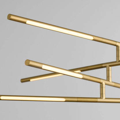 Palillos LED Pendant Light in Detail.