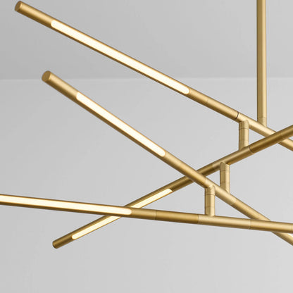 Palillos LED Pendant Light in Detail.