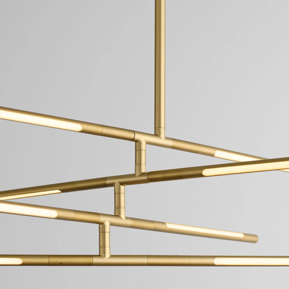 Palillos LED Pendant Light in Detail.