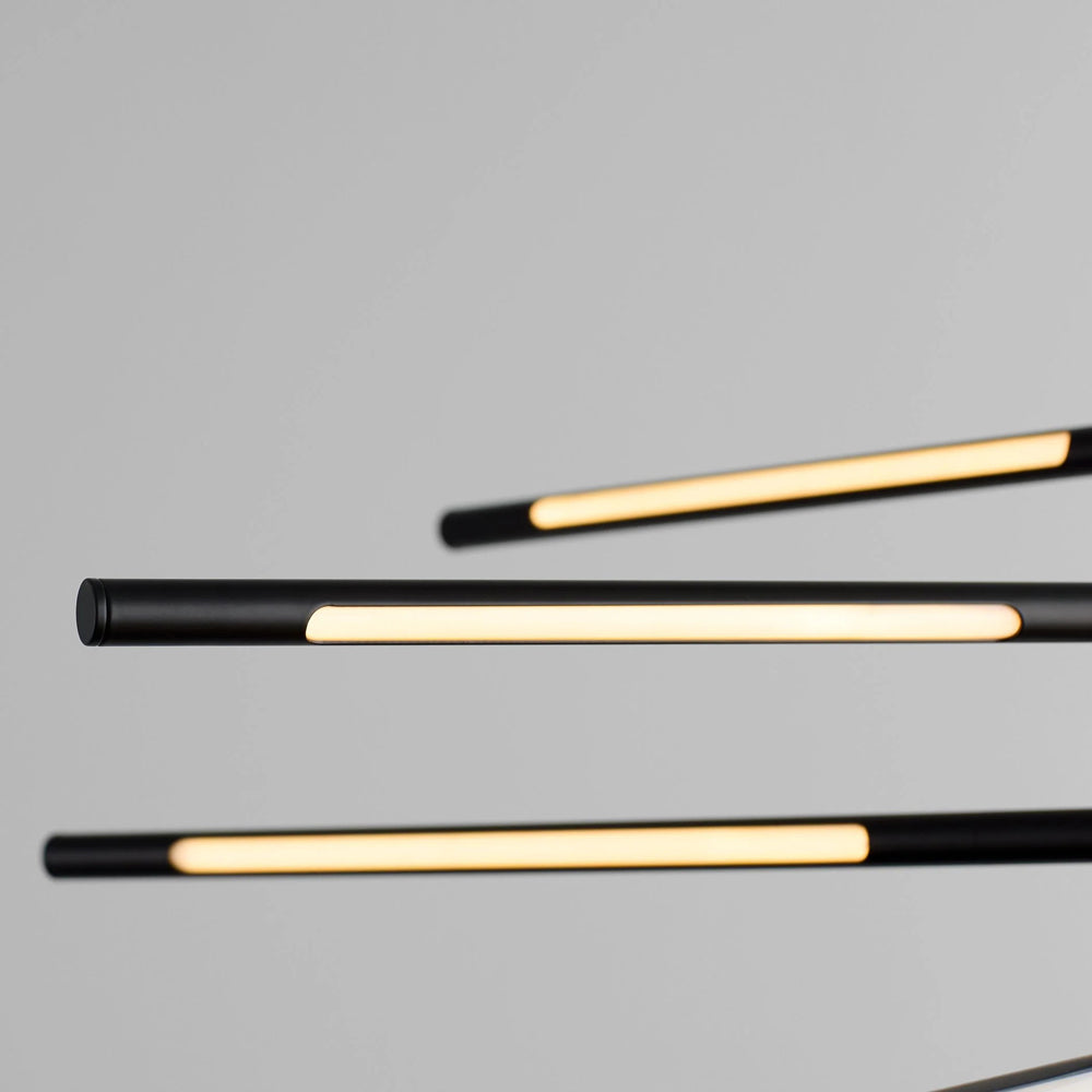Palillos LED Pendant Light in Detail.