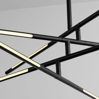 Palillos LED Pendant Light in Detail.