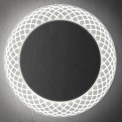 Perla LED Wall Mirror in Detail.