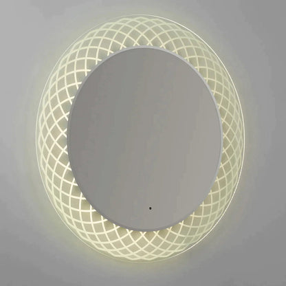 Perla LED Wall Mirror in Detail.
