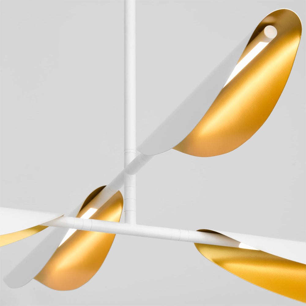 Pivot LED Chandelier in Detail.