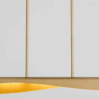 Pivot LED Linear Chandelier in Detail.