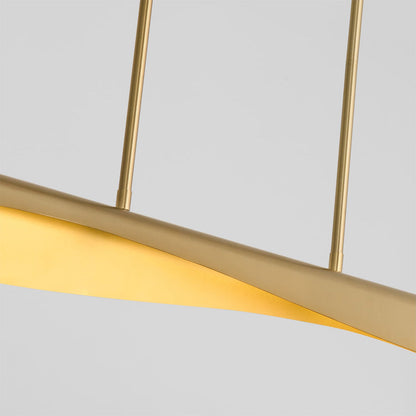 Pivot LED Linear Chandelier in Detail.