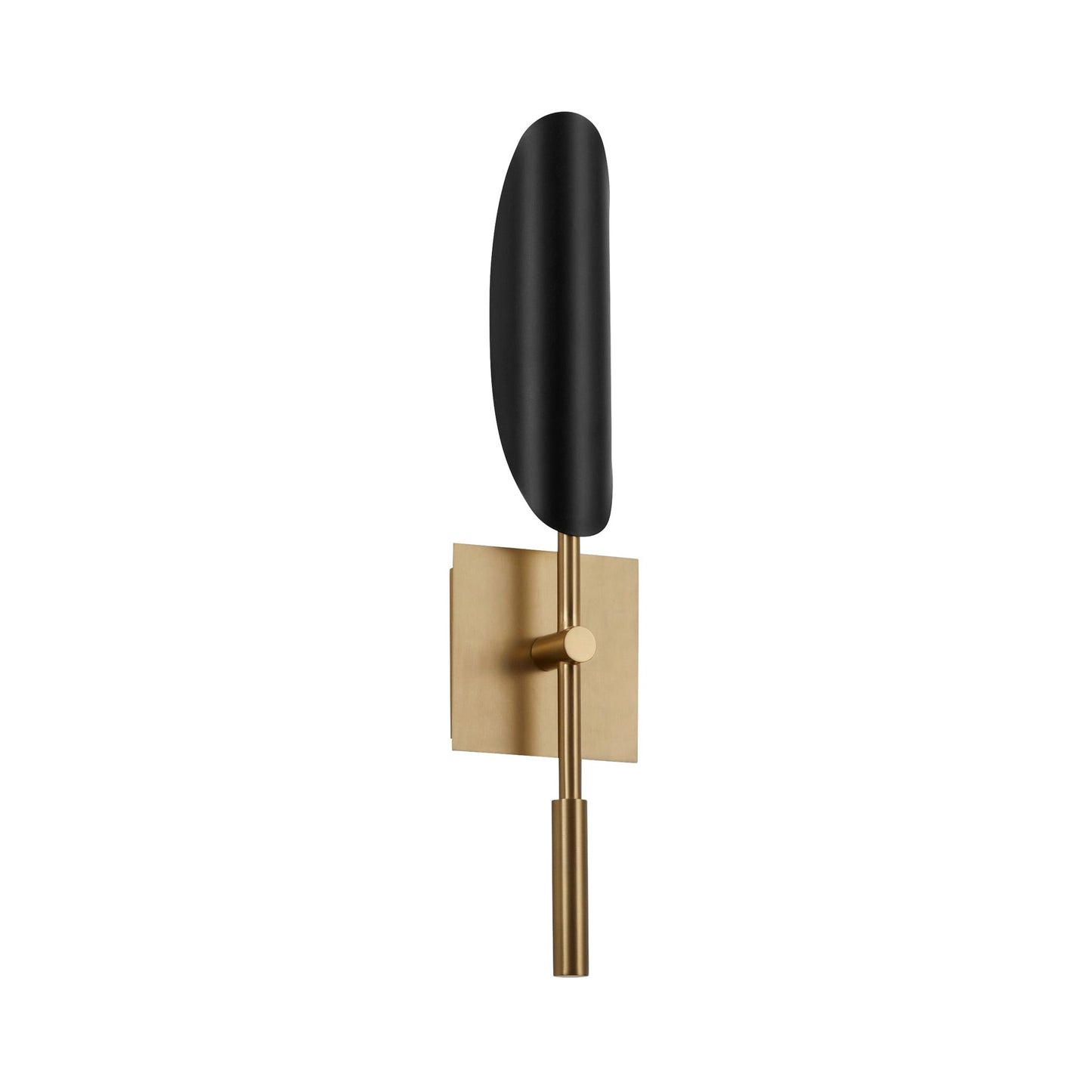 Pivot Vertical LED Wall Light in Black.