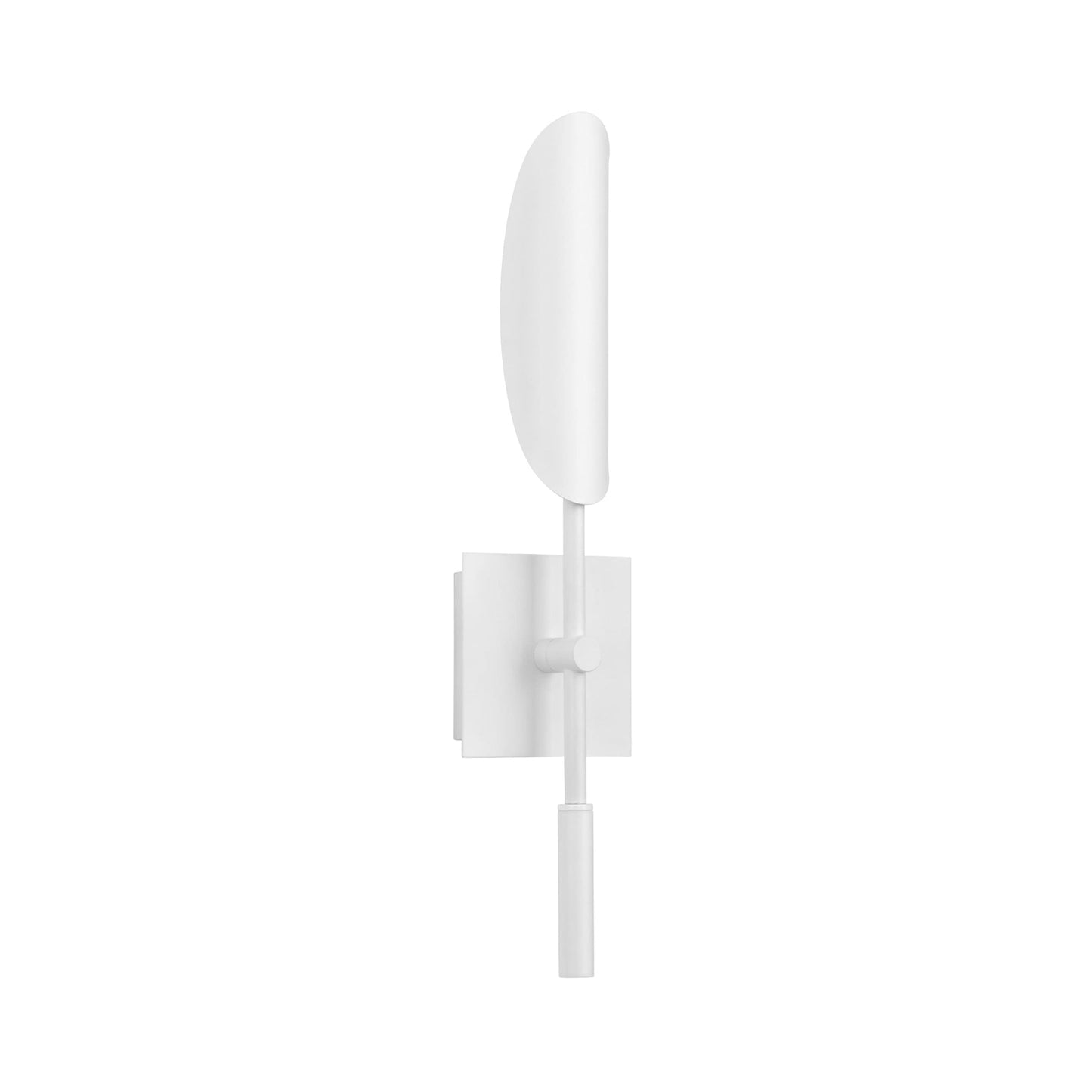 Pivot Vertical LED Wall Light in White.