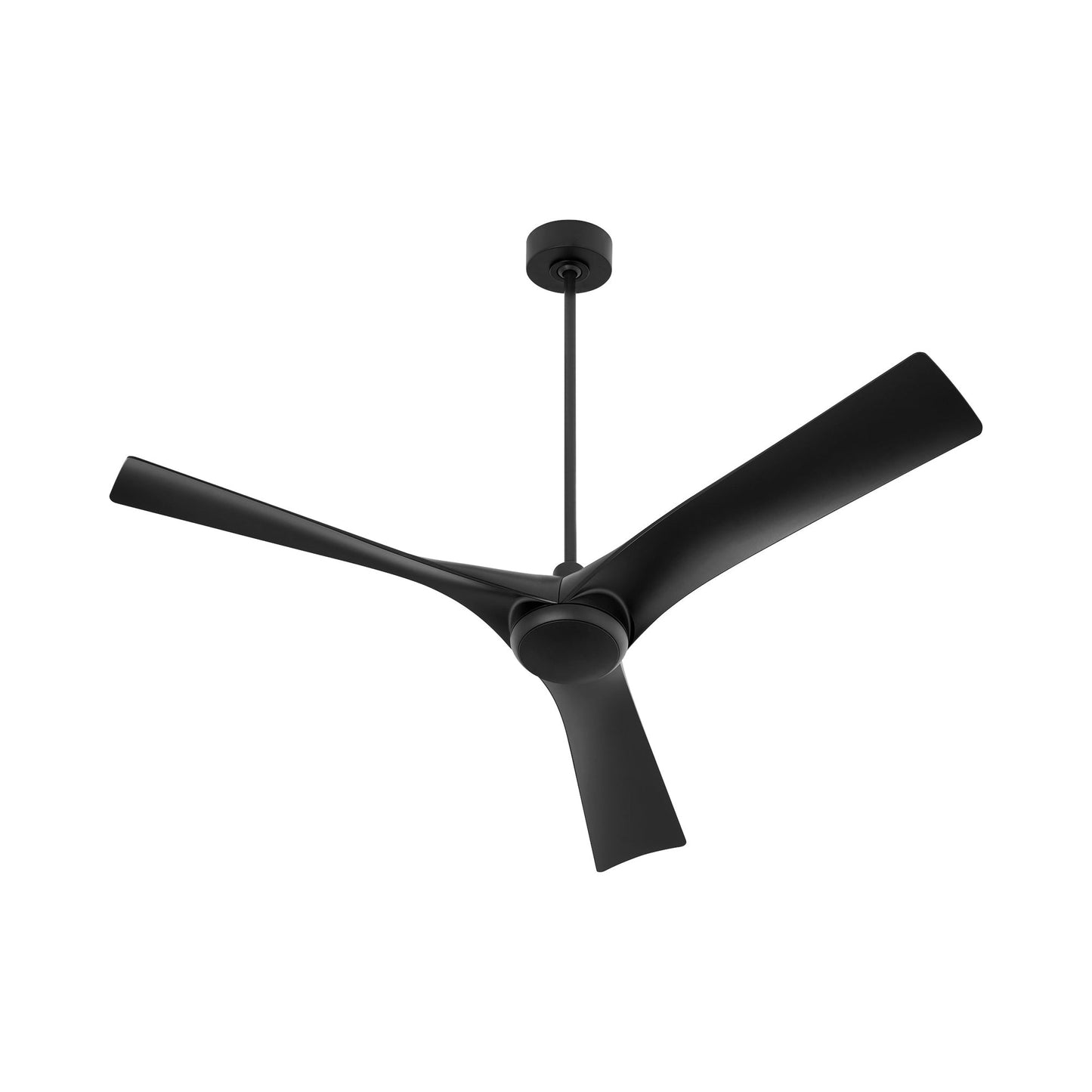 Ridley Ceiling Fan in Black.