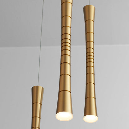 Sabre LED Multi Light Pendant Light in Detail.