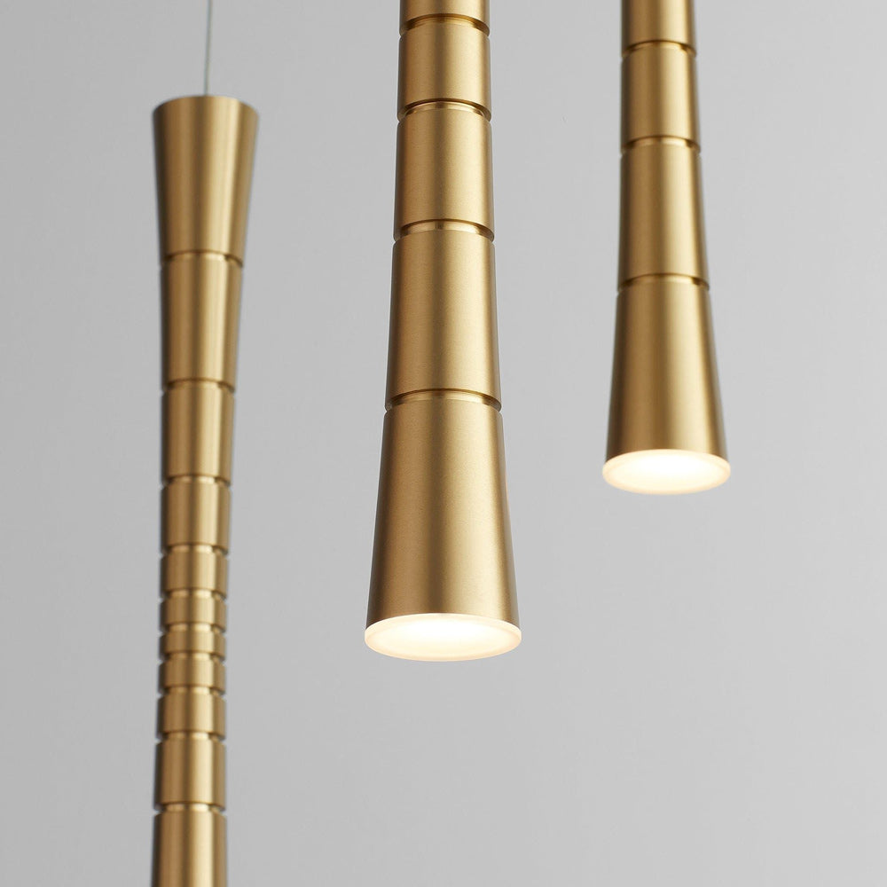 Sabre LED Multi Light Pendant Light in Detail.
