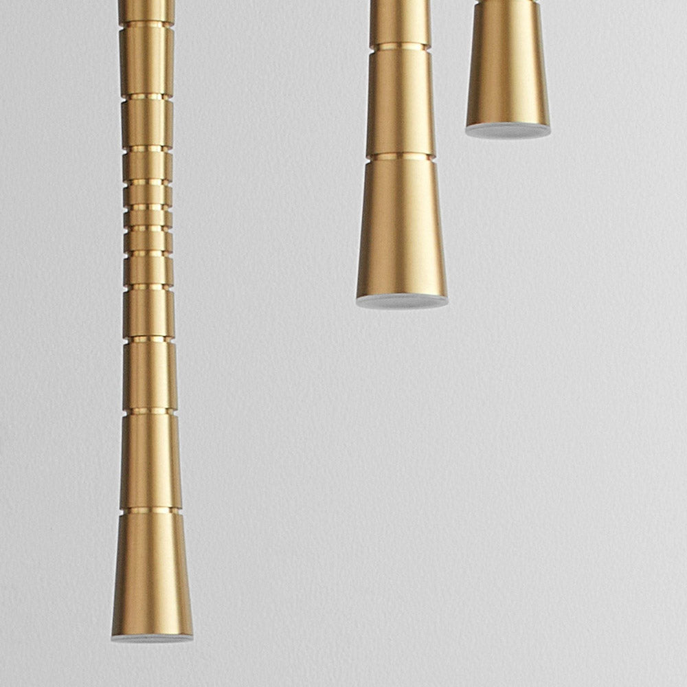 Sabre LED Multi Light Pendant Light in Detail.