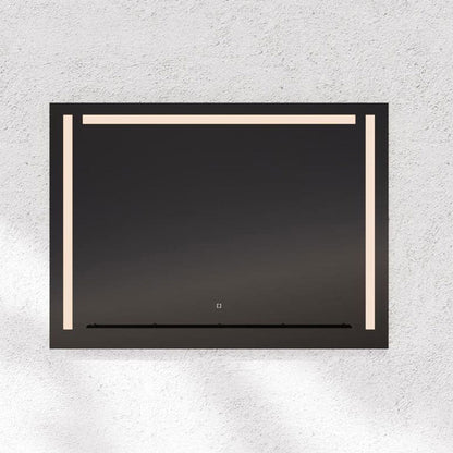 Skylight Rectangle LED Wall Mirror in Detail.