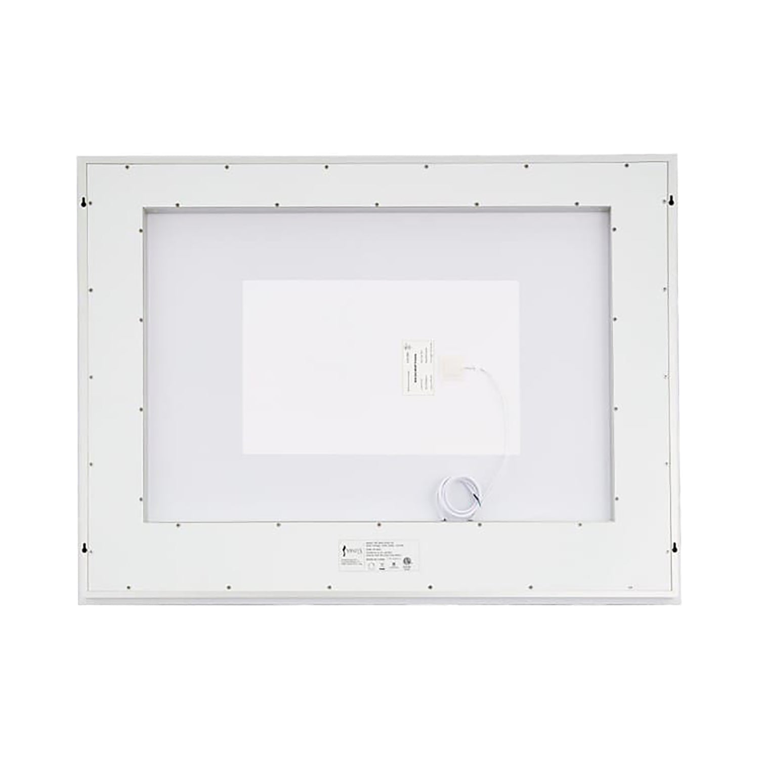 Skylight Rectangle LED Wall Mirror in Detail.
