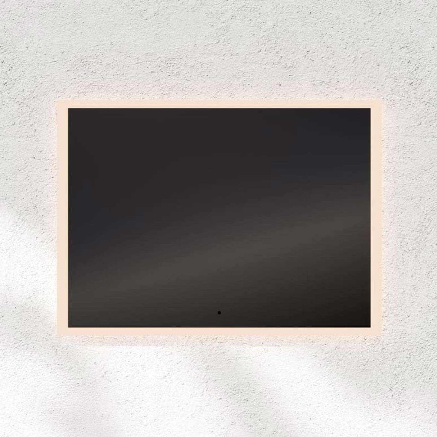 Starlight Rectangle LED Wall Mirror in Detail.