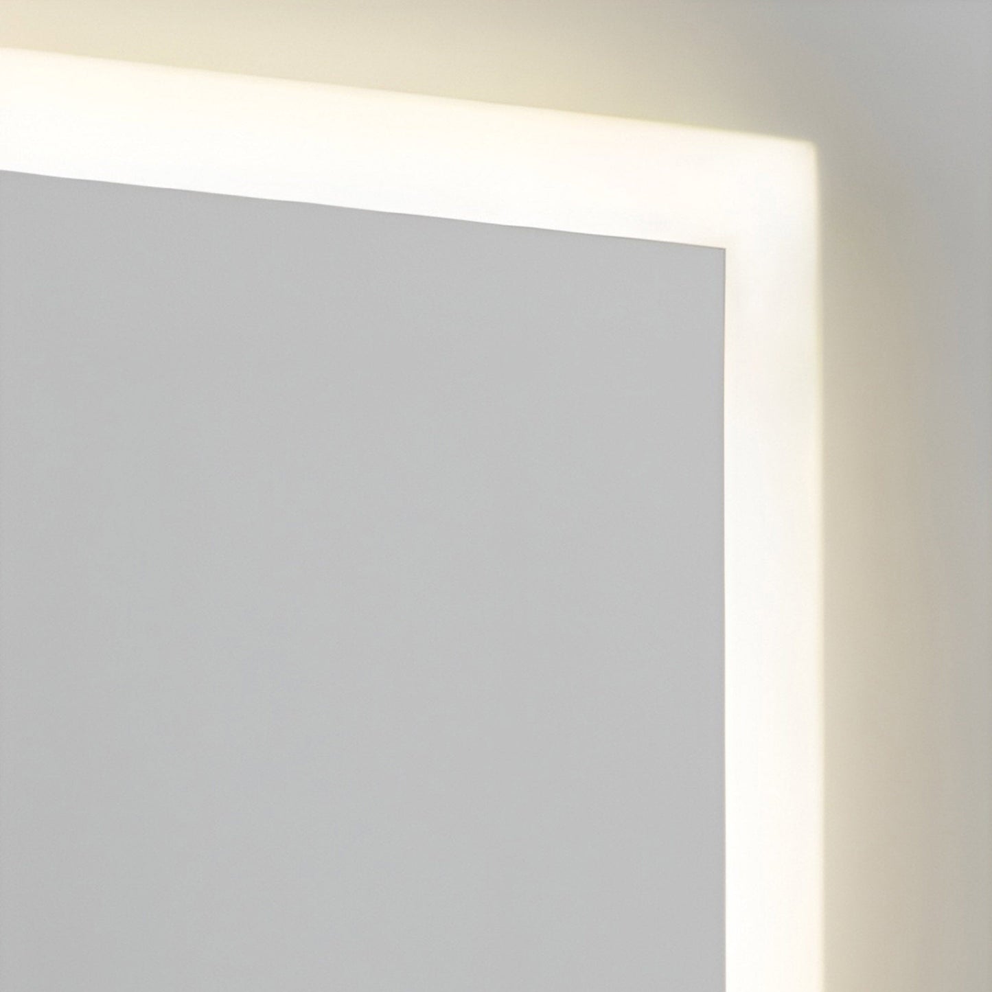 Starlight Square LED Wall Mirror in Detail.
