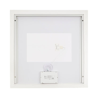 Starlight Square LED Wall Mirror in Detail.