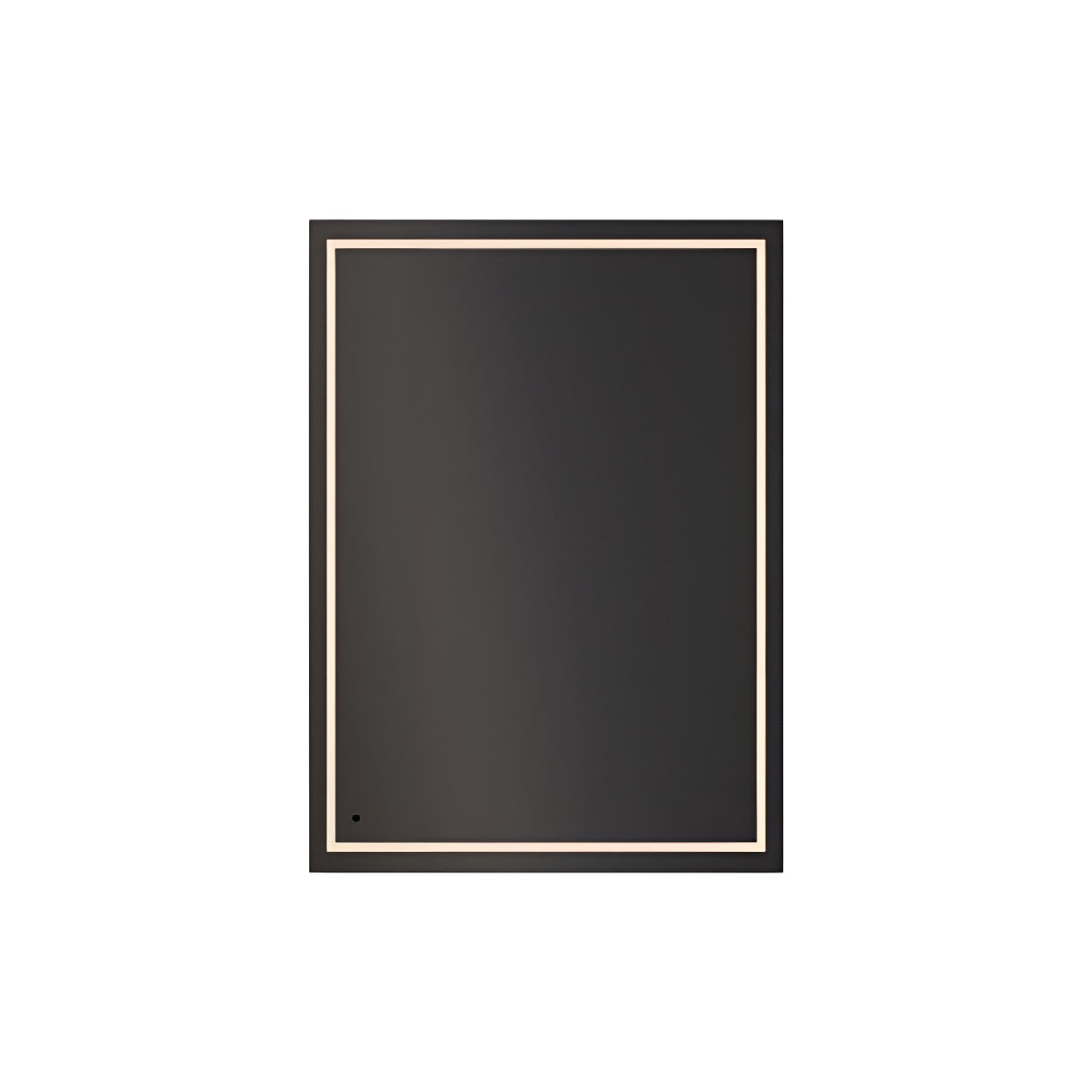 Track Rectangle LED Wall Mirror (18-Inch).