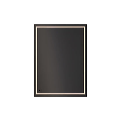 Track Rectangle LED Wall Mirror (18-Inch).