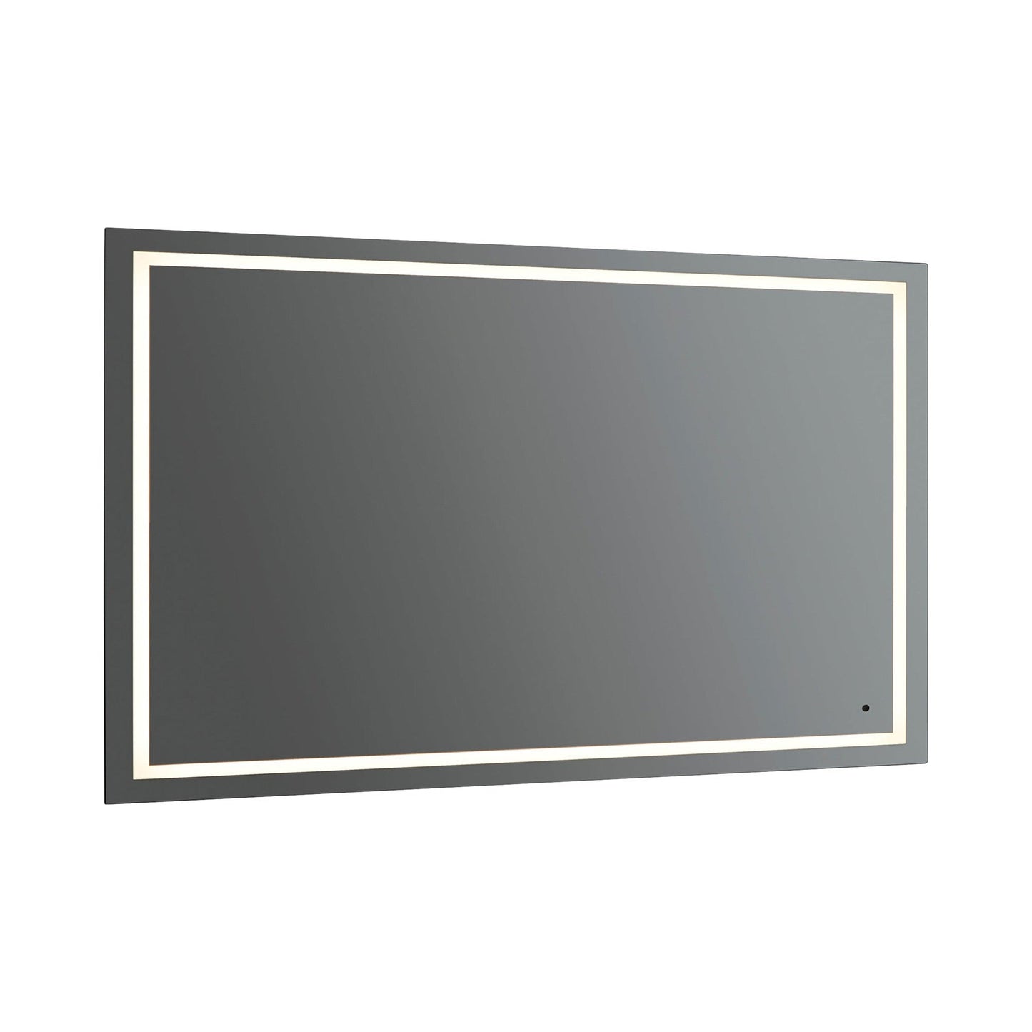 Track Rectangle LED Wall Mirror.