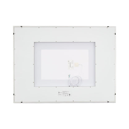 Track Rectangle LED Wall Mirror in Detail.