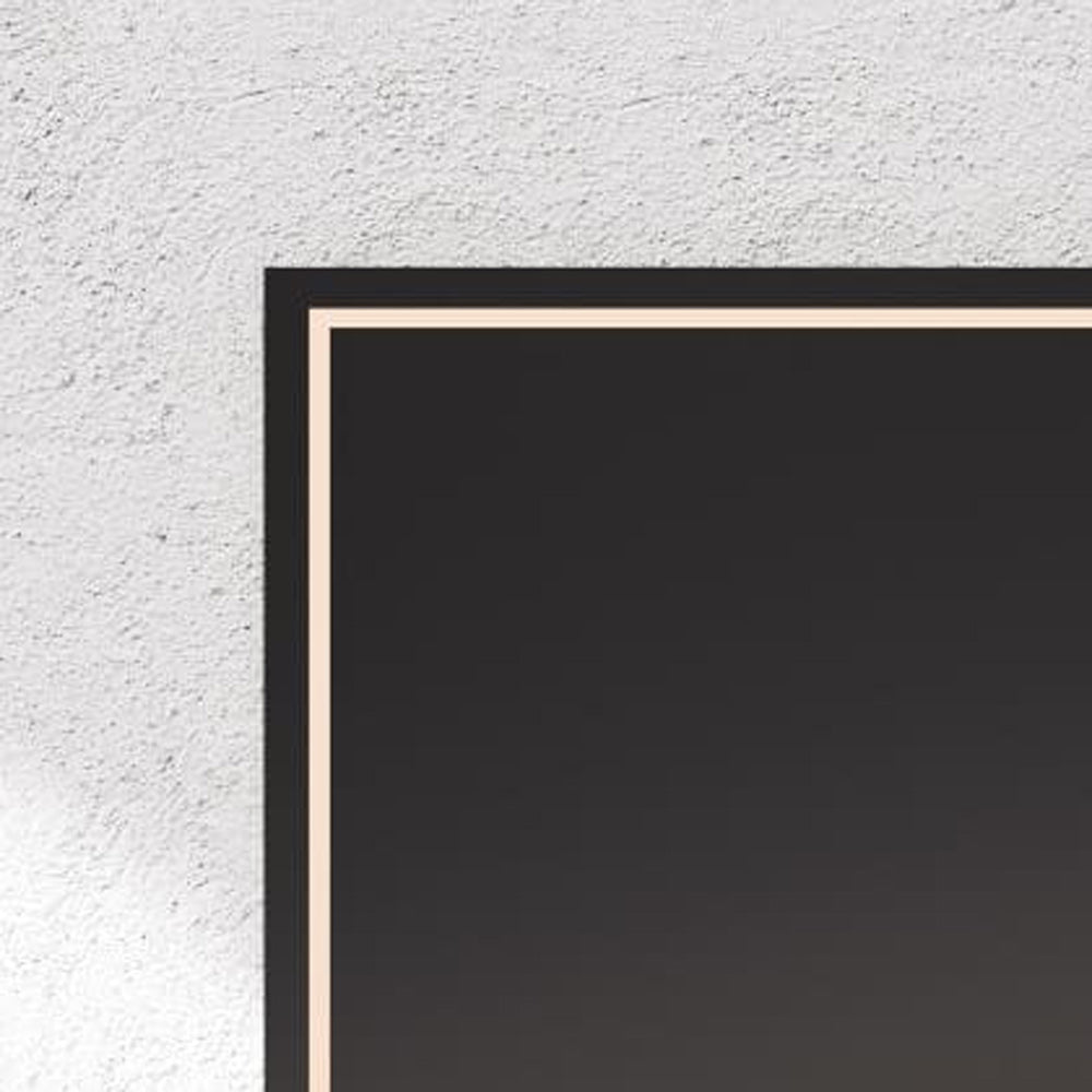 Track Square LED Wall Mirror in Detail.