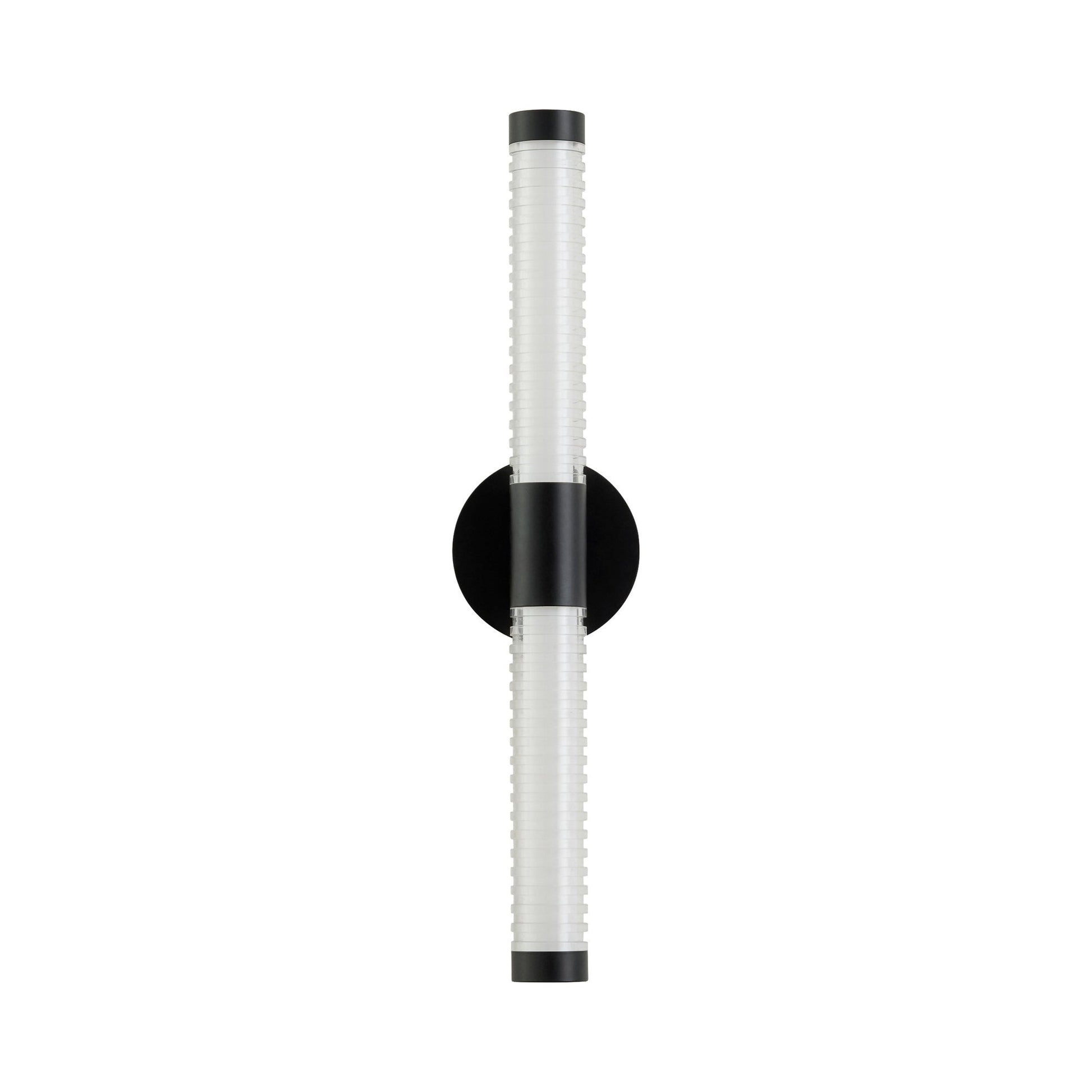 Vaden LED Wall Light in Black.